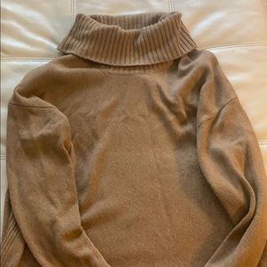 Turtleneck sweater. Great for fall.